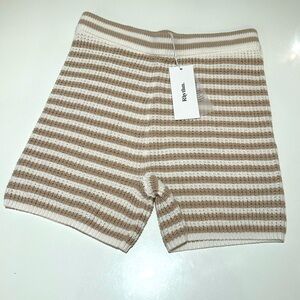 Rhythm Crochet Knit Cotton Shorts / Women’s Size 6